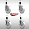Service Caster 5'' SS Nylon Swivel 1-3/8'' Expanding Stem Caster Set with Brake, 4PK SCC-SSEX20S514-NYS-TLB-138-4 - alternate 4